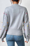 namcoverse Colorful Yarn Ball Pullover Sweater