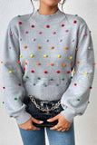 namcoverse Colorful Yarn Ball Pullover Sweater