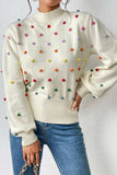 namcoverse Colorful Yarn Ball Pullover Sweater