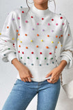 namcoverse Colorful Yarn Ball Pullover Sweater