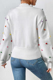 namcoverse Colorful Yarn Ball Pullover Sweater