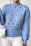 namcoverse Colorful Yarn Ball Pullover Sweater