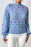namcoverse Colorful Yarn Ball Pullover Sweater