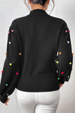 namcoverse Colorful Yarn Ball Pullover Sweater