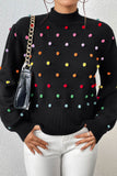 namcoverse Colorful Yarn Ball Pullover Sweater