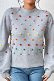namcoverse Colorful Yarn Ball Pullover Sweater