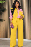 namcoverse Contrast Shirt Long Pants Suits