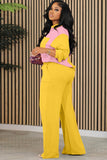 namcoverse Contrast Shirt Long Pants Suits