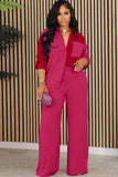 namcoverse Contrast Shirt Long Pants Suits