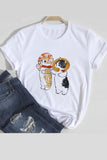 namcoverse Lovely Cats Graphic T-shirts