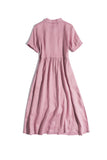 namcoverse Daisy Slouchy Linen Dress