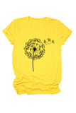 namcoverse Dandelion Graphic T-shirt