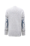 namcoverse Deer Pattern Knit Cardigan