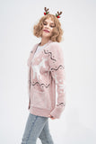 namcoverse Deer Pattern Knit Cardigan