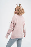 namcoverse Deer Pattern Knit Cardigan