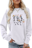 namcoverse Easter Skull Rabbit Graphic Sweatshirt