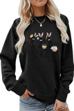 namcoverse Easter Skull Rabbit Graphic Sweatshirt