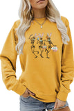 namcoverse Easter Skull Rabbit Graphic Sweatshirt