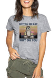 namcoverse Eff You See Kay Why Oh You T-shirt