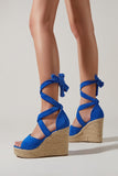 namcoverse Espadrille Platform Lace-Up Heel Sandals