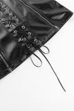 namcoverse Eyelet Strap Pack Hip Leather Skirt