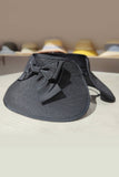 namcoverse Foldable Bow Ties Straw Hat