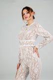 namcoverse Full Lace High Waist Jumpsuits