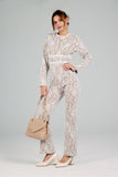 namcoverse Full Lace High Waist Jumpsuits