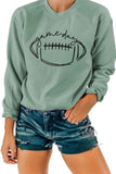 namcoverse Game Day Football Printed Sweatshirt