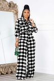 namcoverse Geometric Print Shirt Long Pants Suits