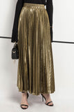 namcoverse Glitter Pleated Midi Skirt