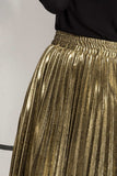 namcoverse Glitter Pleated Midi Skirt