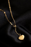 namcoverse Gold Heart Pendant Necklace