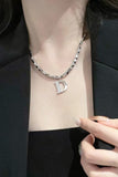 namcoverse Gold Letter D Necklace