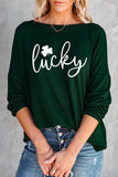 namcoverse Green Clover Lucky Pullover