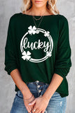 namcoverse Green Clover Lucky Pullover