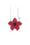 namcoverse Handmade Pentagonal Beaded Crossbody Bag