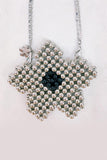 namcoverse Handmade Pentagonal Beaded Crossbody Bag