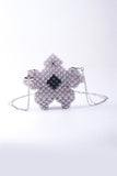 namcoverse Handmade Pentagonal Beaded Crossbody Bag