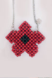 namcoverse Handmade Pentagonal Beaded Crossbody Bag