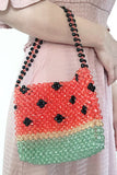 namcoverse Handmade Watermelon Beaded Bag