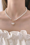 namcoverse Heart-shaped Pearl Necklace