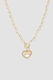 namcoverse Heart-shaped Pearl Necklace