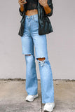 namcoverse High Rise Distressed Jeans