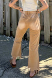 namcoverse High Rise Distressed Straight Jeans
