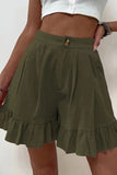 namcoverse High Waist Ruffled Shorts