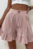 namcoverse High Waist Ruffled Shorts