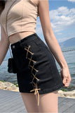 namcoverse High Waist Side Straps Skorts