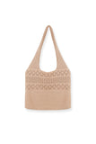 namcoverse Hollow-out Crochet Knitted Tote Bag