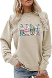 namcoverse Ice Cream Bunny Print Sweatshirt